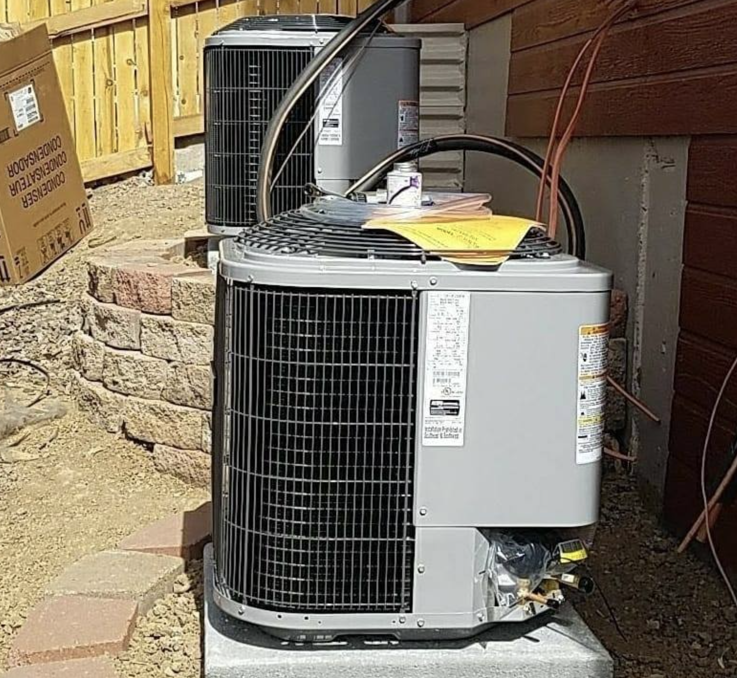Residential AC condensers